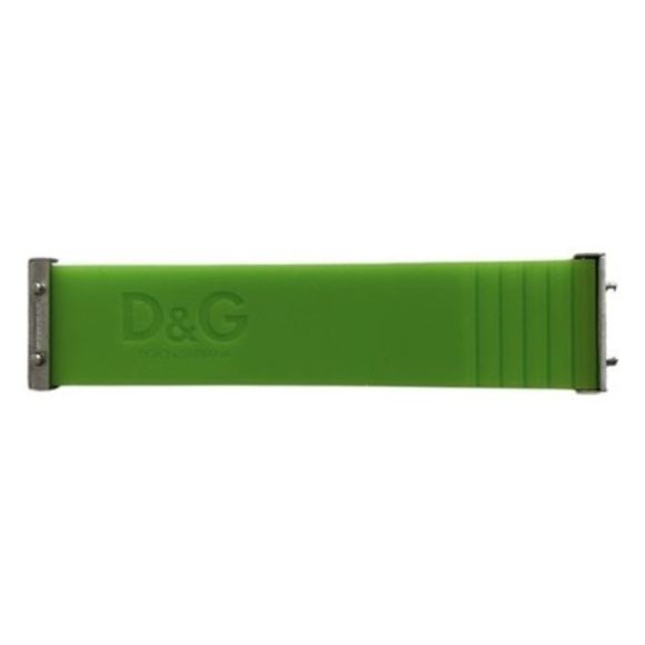 Dolce & Gabbana D&G Stainless Steel Watch Blue Leather Green Rubber Straps 3ATM main image 10